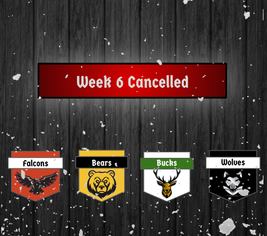Week 6 2023 Cancelled!