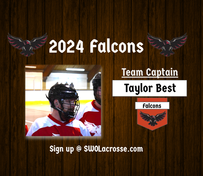 2024 Captain, Taylor Best - The Falcons